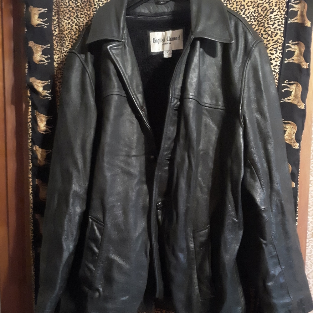 Leather jacket
